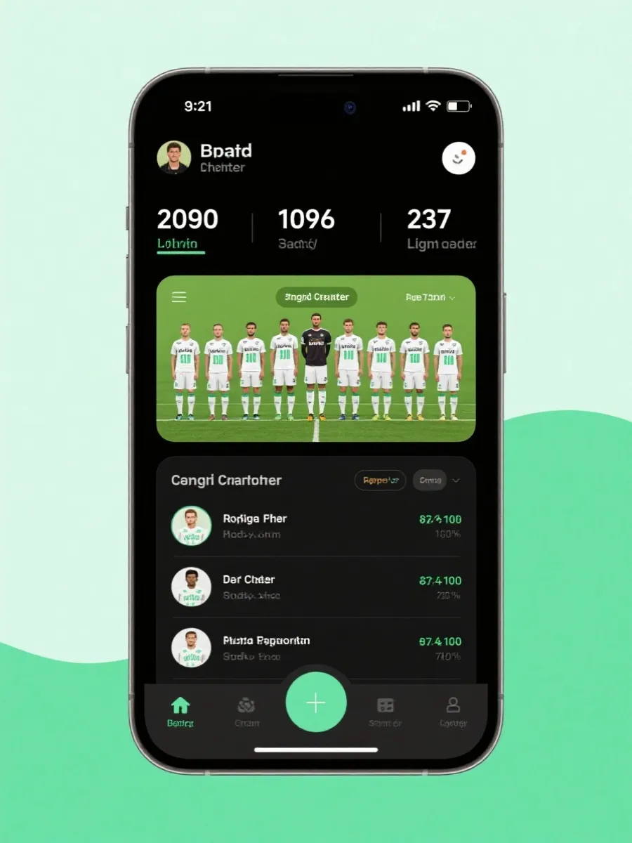 赛事实况与阵容界面