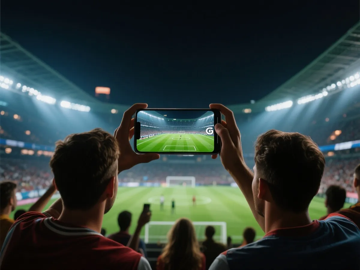 手机在线看球场景