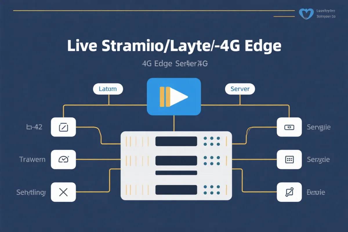 低延迟直播技术示意图